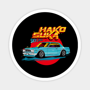 Hakosuka JDM cars Magnet